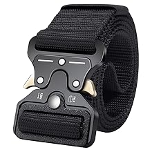 tactical military belt(black)