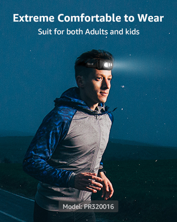 running headlamps for adults and kids