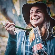 camping essentials gear accessories backpacking knife spork utensils  stainless steel titanium