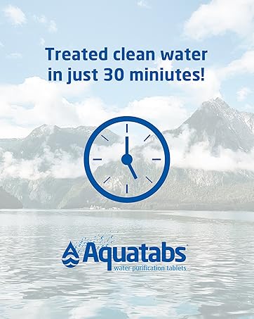 Aquatabs water purification tablets – water purifying tablet and water purifier tablets for use