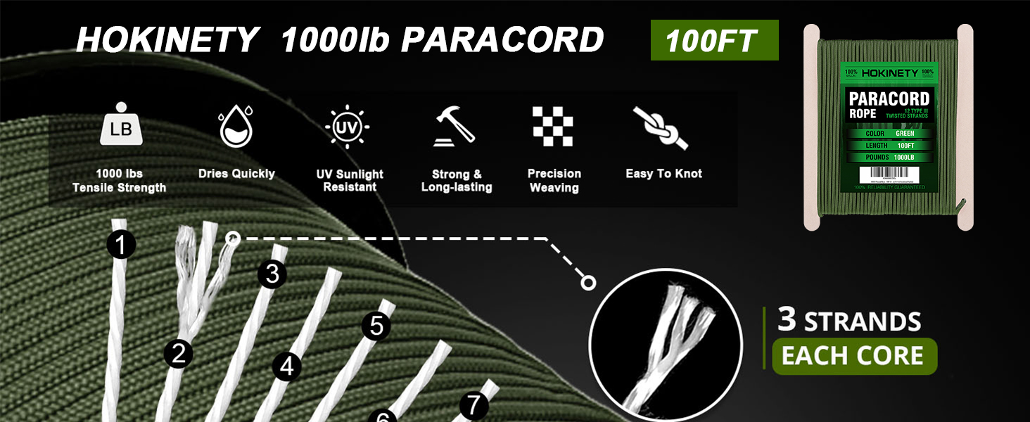green paracord