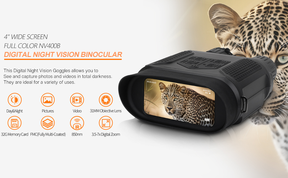 Wild Game 400B Waterproof Night Vision