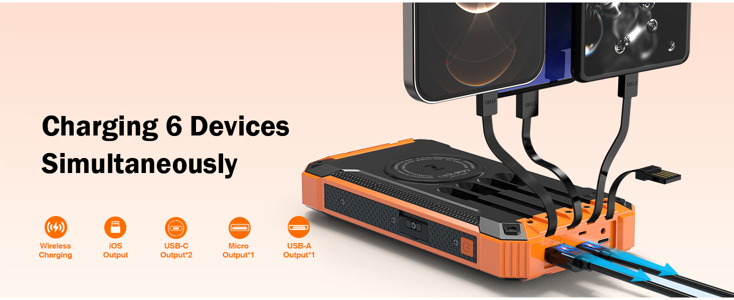 charge 6 devices at the same time
