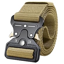 tactical military belt(khaki)