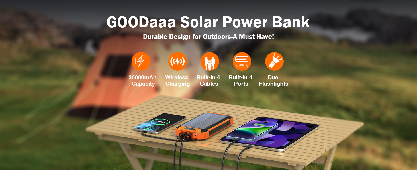 GOODaaa Solar Power Bank