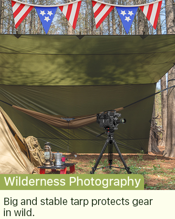 camping tarp