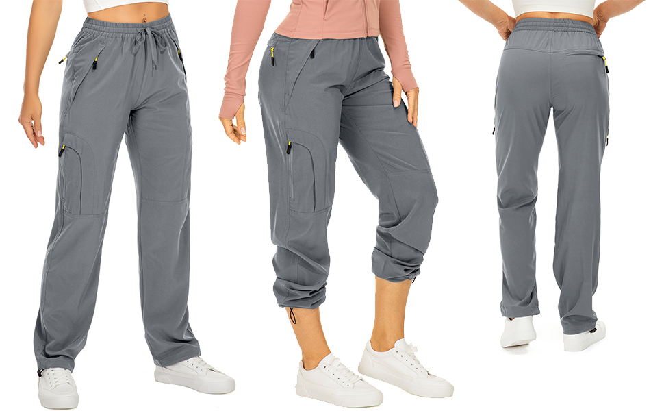 women hiking travel pants